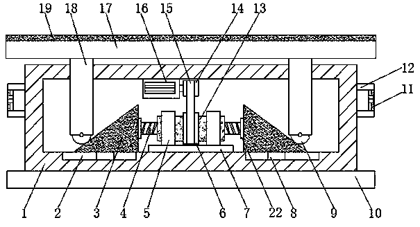 Convenient-to-regulate operation table for battery manufacturing