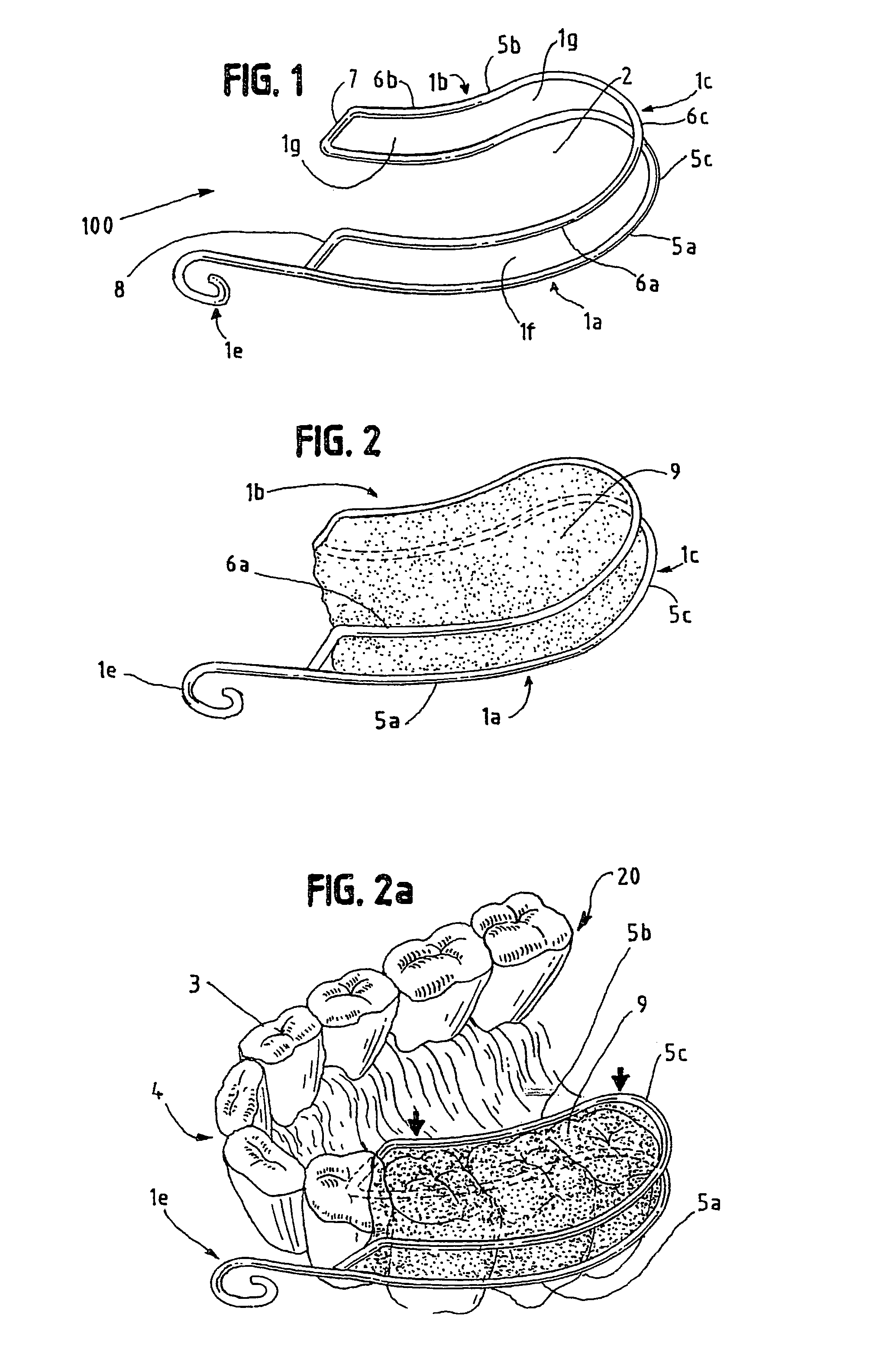 Dental impression method and device