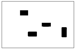 A method for removing small area noises in a binary image based on a stack theory