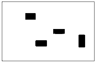 A method for removing small area noises in a binary image based on a stack theory