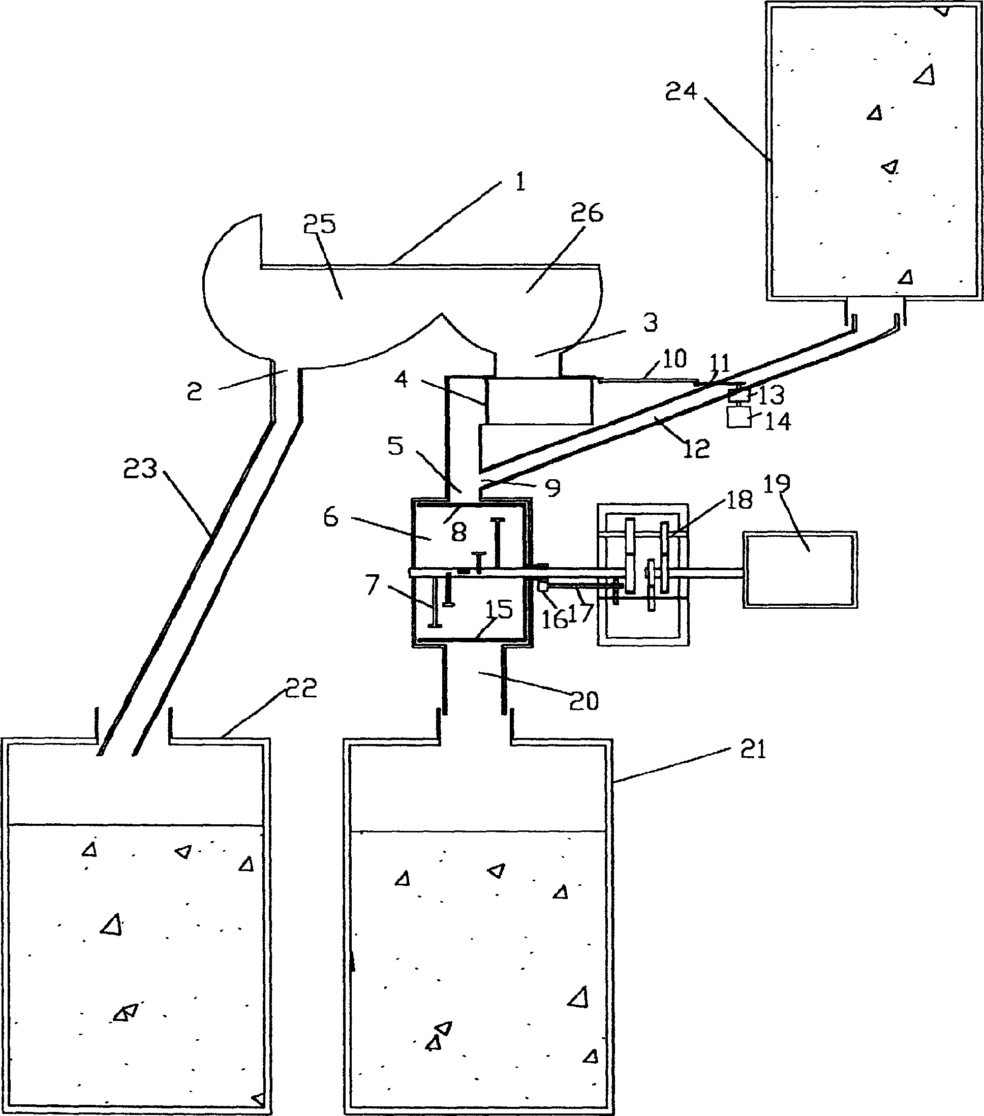 Drying type ecological toilet