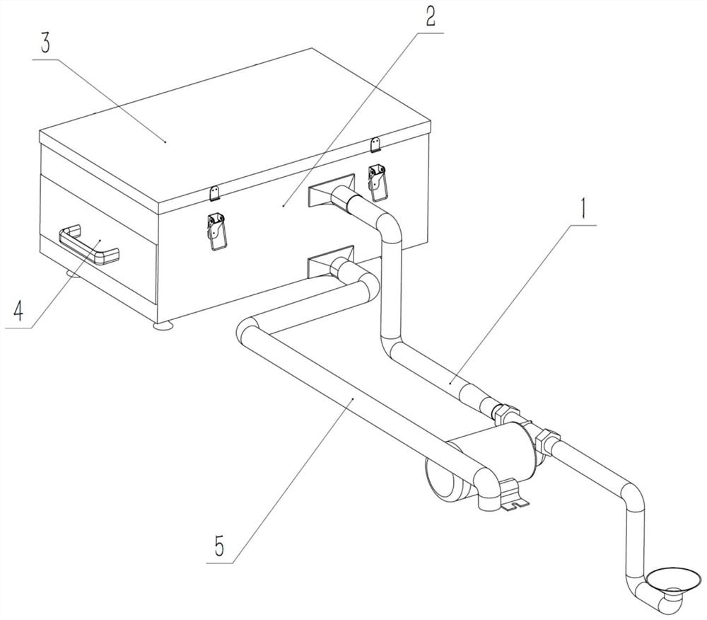 A shore filter floating floc collection device