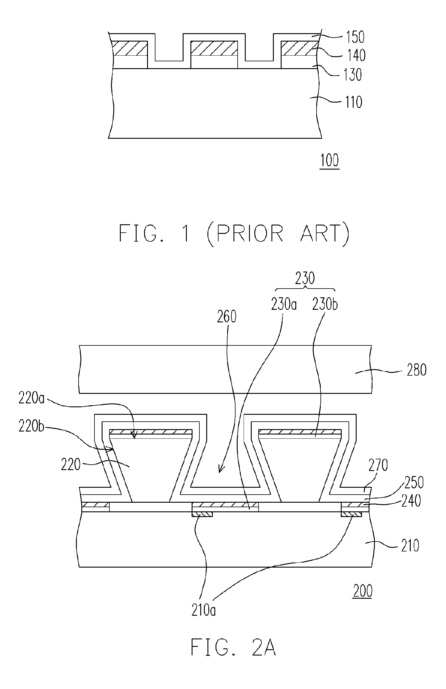 Active matrix organic electro-luminescence device array and fabricating process thereof