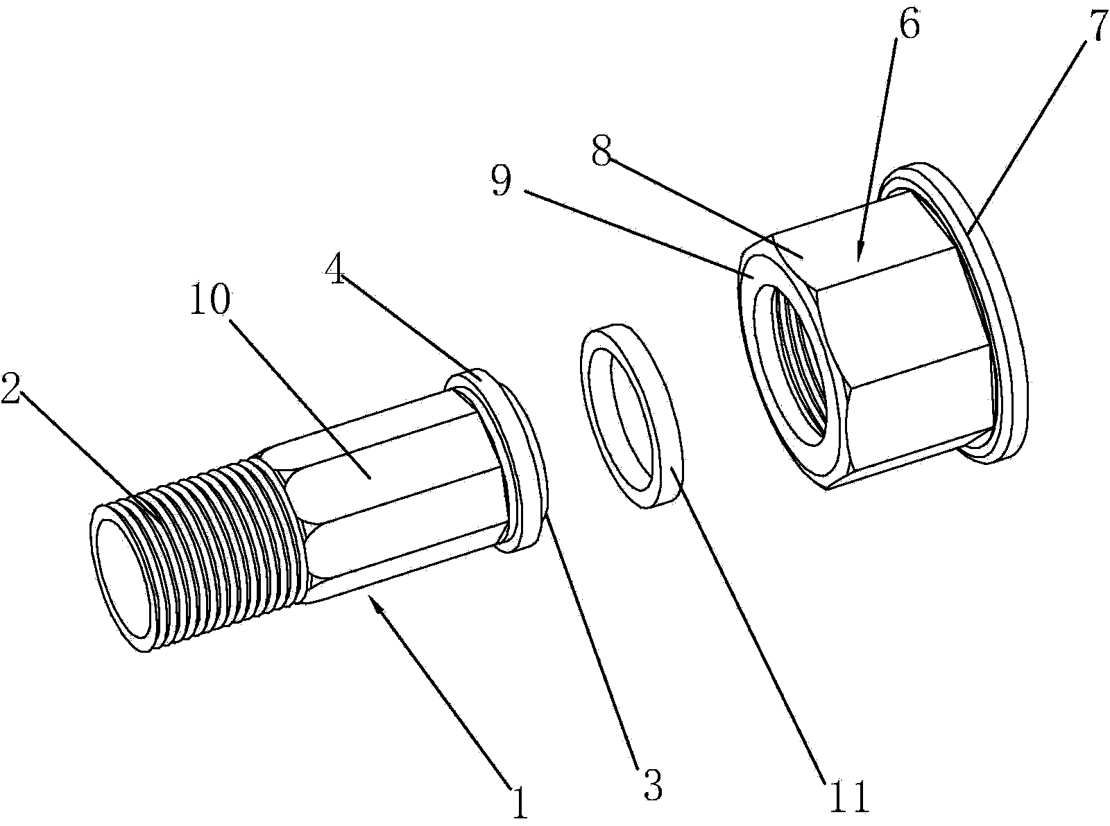 Production process of gas meter pipe joint