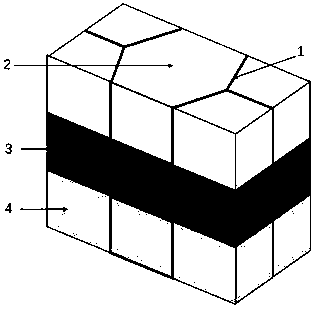 High-strength plastic honeycomb core material with inner support and preparation process of high-strength plastic honeycomb core material