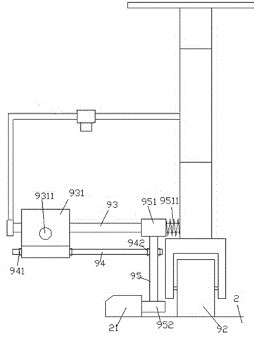 Trimming device provided with lighting lamp, for curbstone on garden path, and using method of trimming device