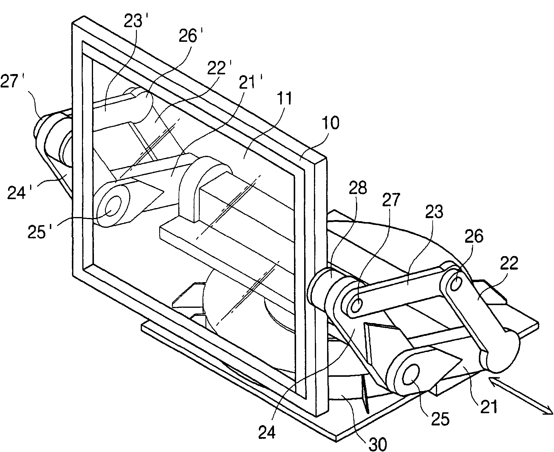 Macroscopic inspection equipment for LCD (Liquid Crystal Display) glass