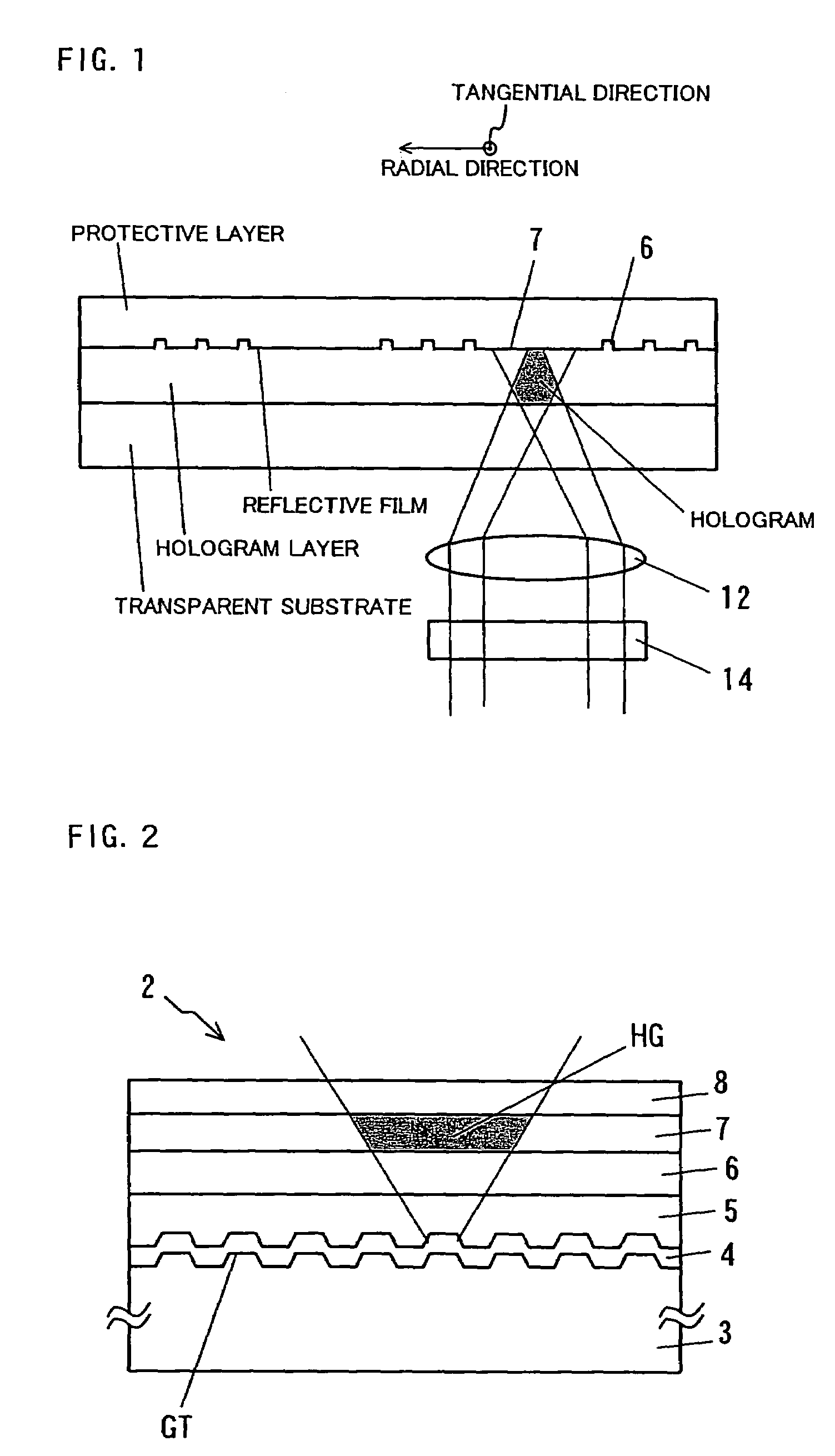 Hologram recording medium and recording and reproducing system