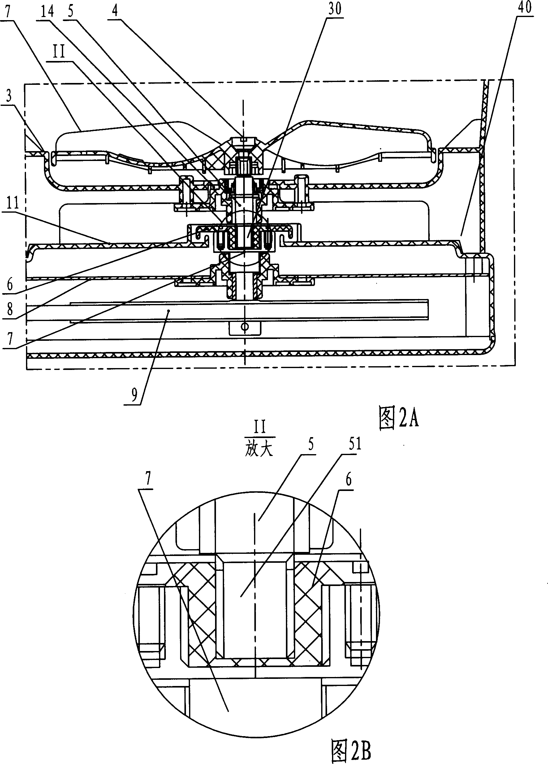 Portable split washing machine