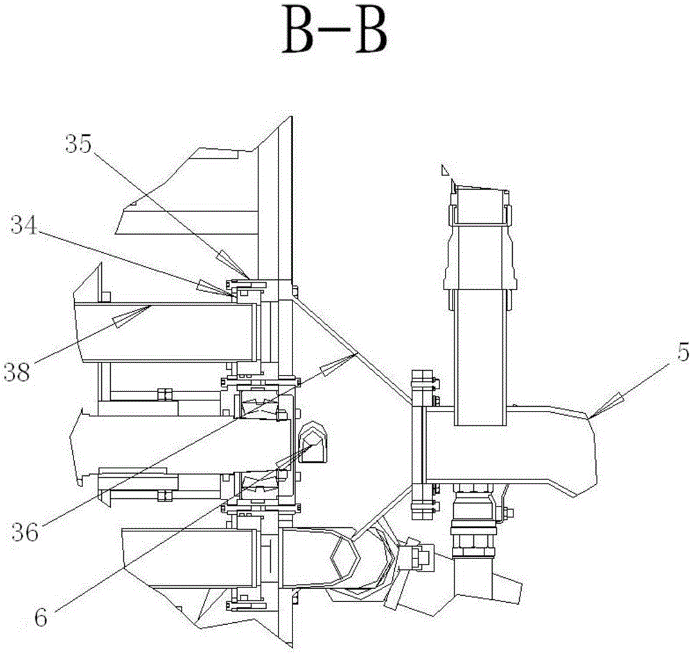 A pulp molding double-sided rotary hub forming machine