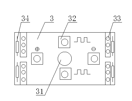 Single tube IGBT encapsulation full-bridge module and encapsulation method thereof