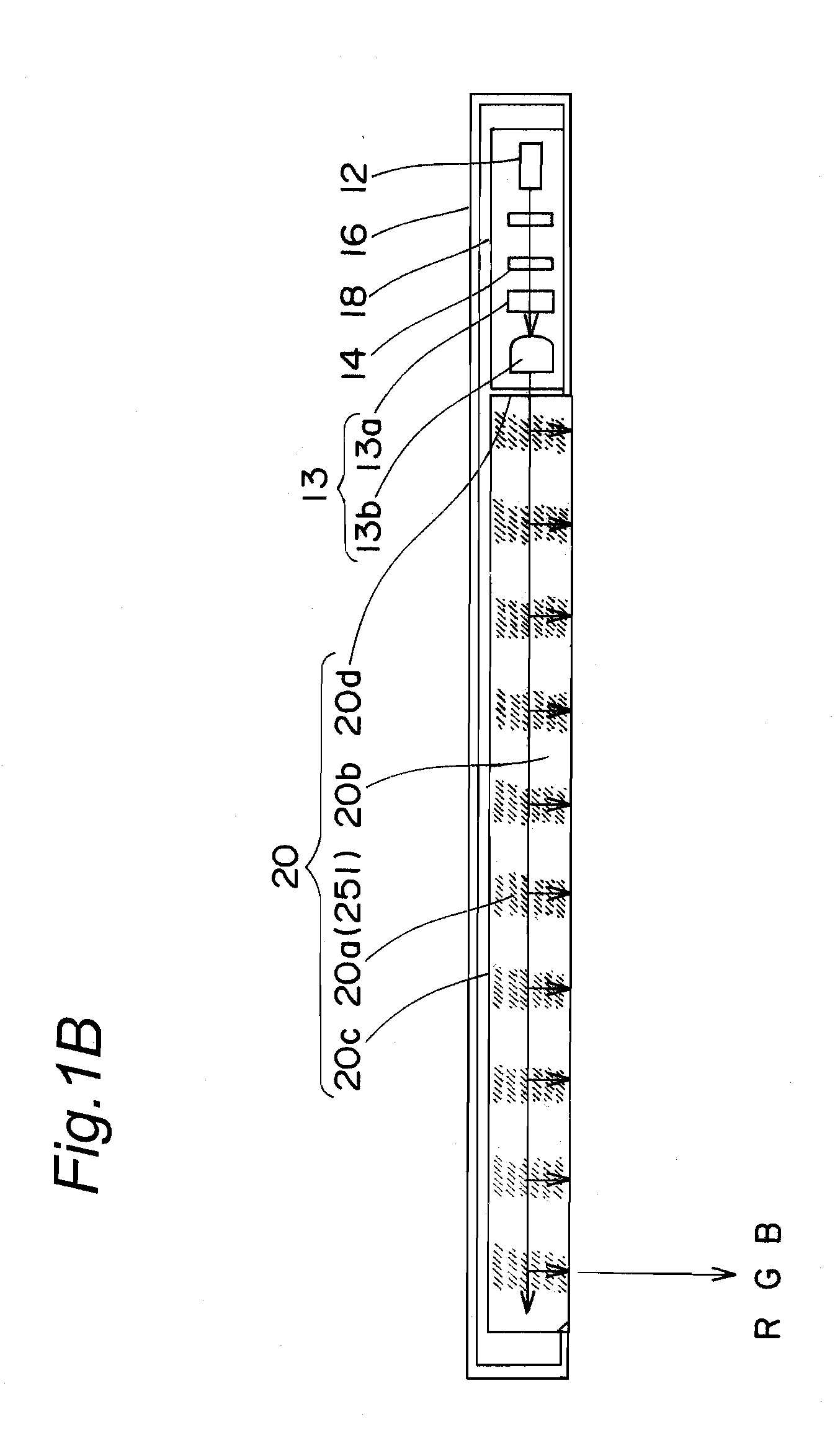 Planar lighting device and liquid crystal display device using same