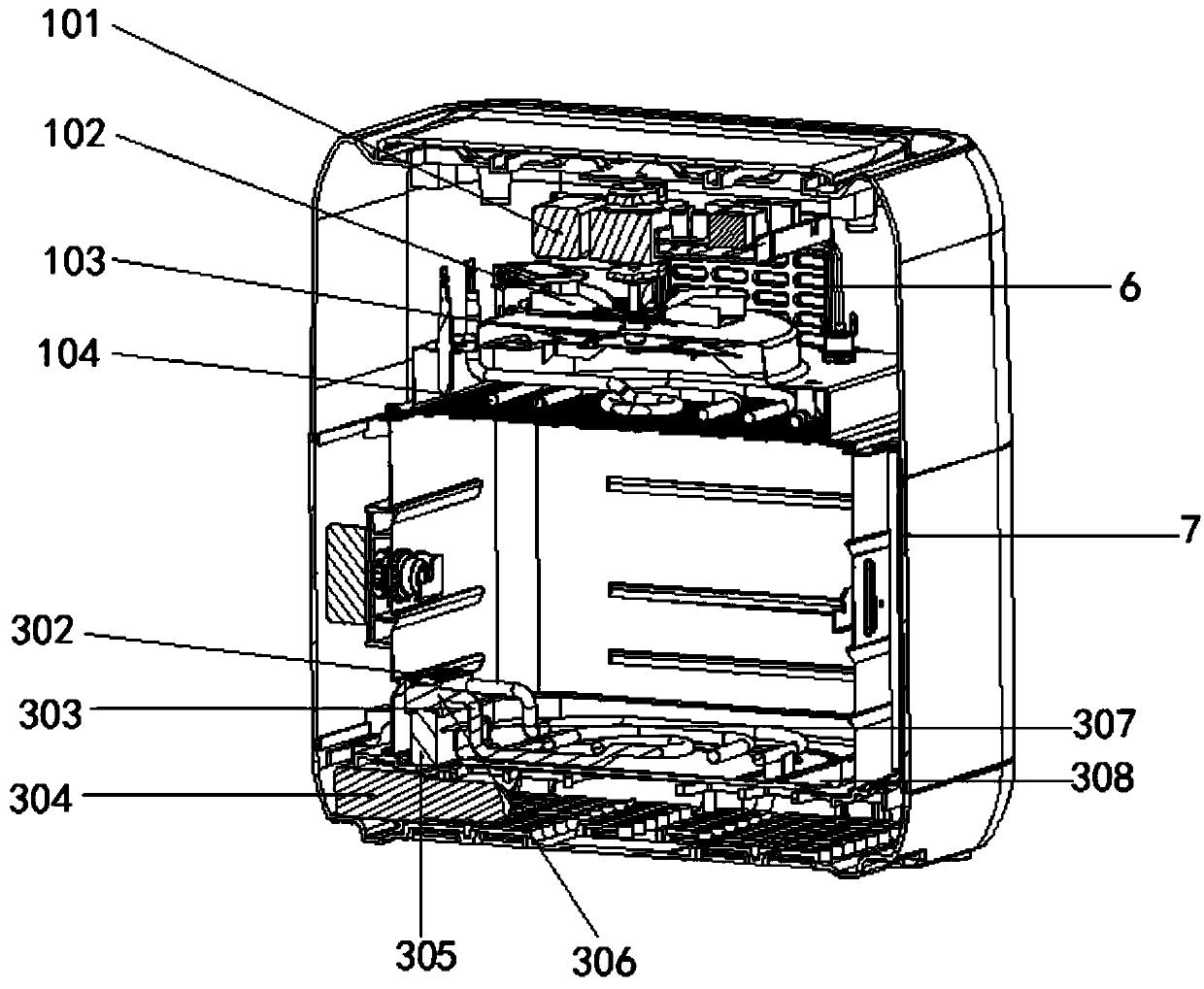 Micro-pressure steam oven