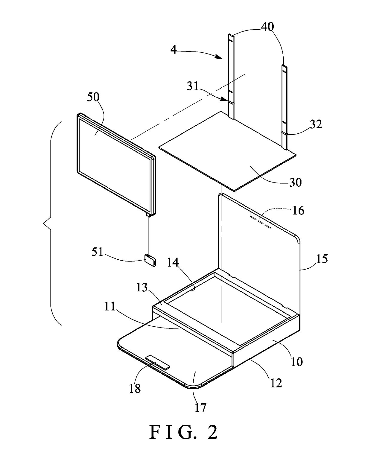 Container for mobile device