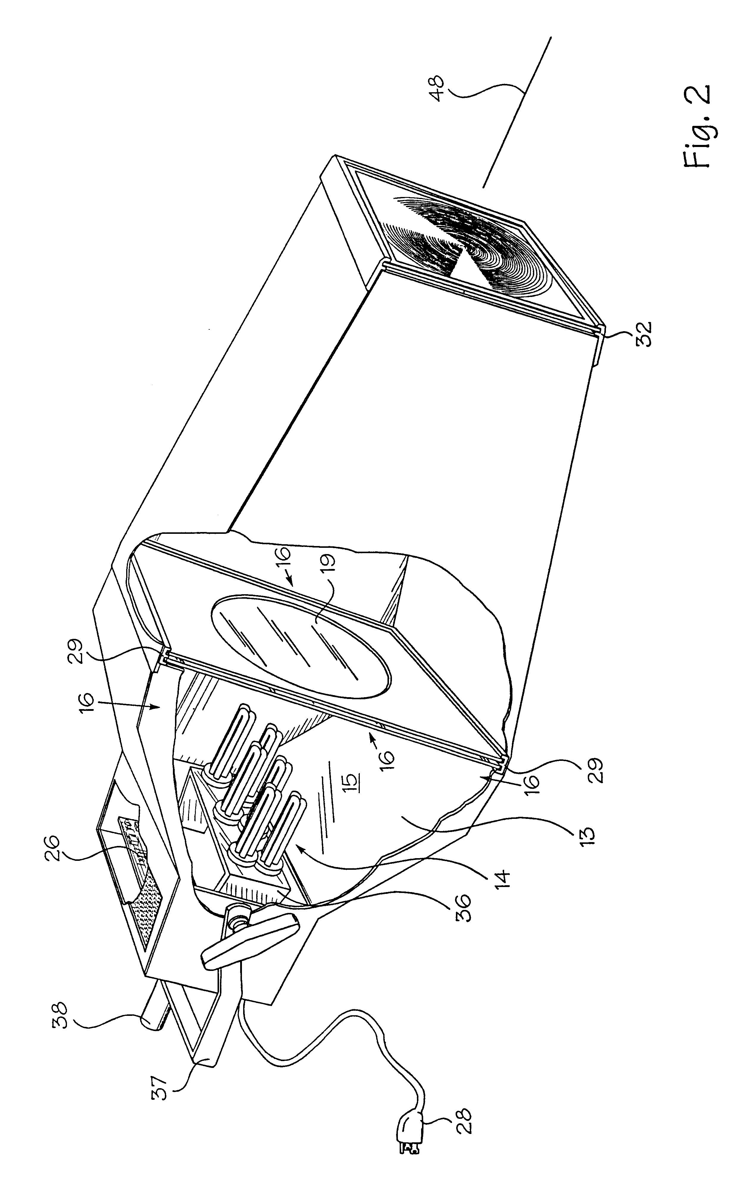 Catadioptric lens system for collecting and directing light from large aperture luminescent light illuminating fixtures