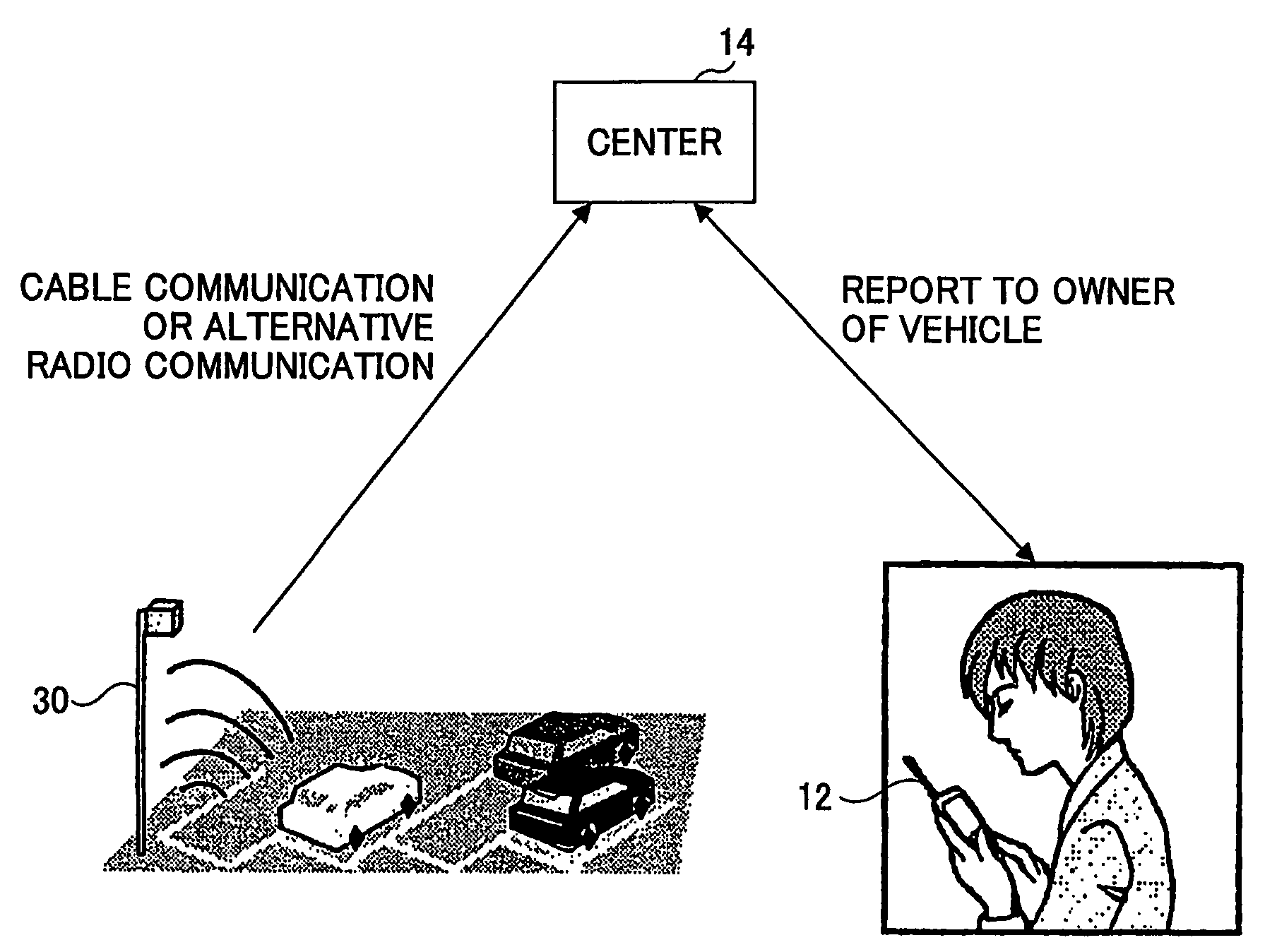 Anti-theft system for vehicle and anti-theft device for vehicle