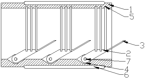 An air-conditioning pipeline velocity monitor