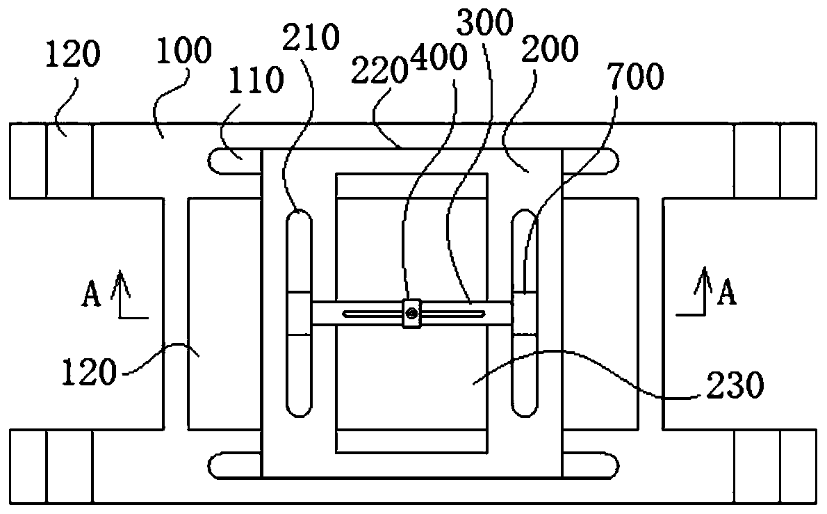 Highly-efficient lung puncture positioning device used under CT guidance