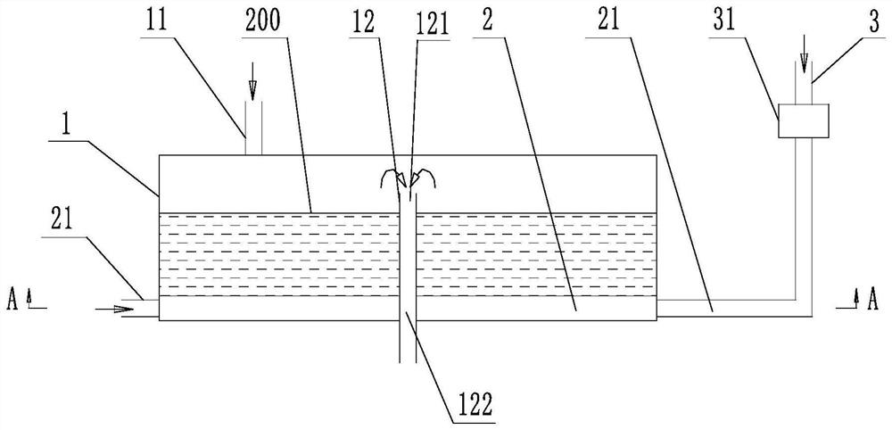 Hydride vapor phase epitaxy gallium boat structure