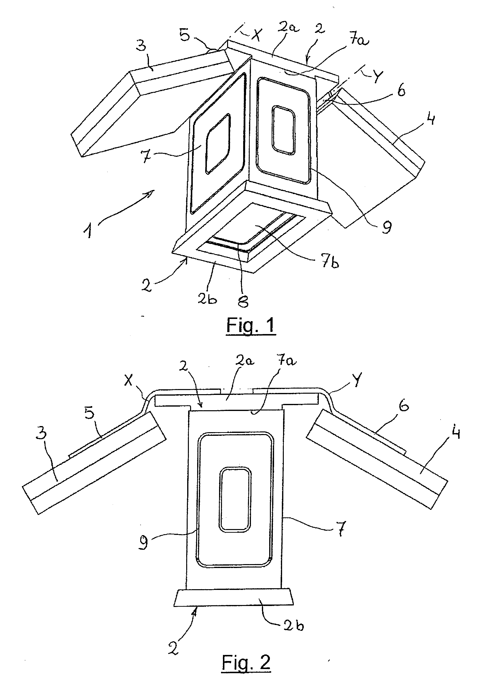 Miniaturized generator with oscillating magnets for the production of electric energy from vibrations