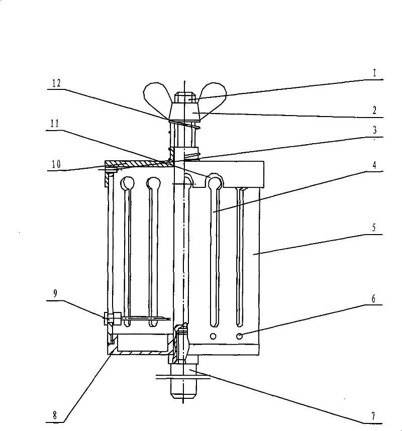 Syringe needle connection exchanging device for animal