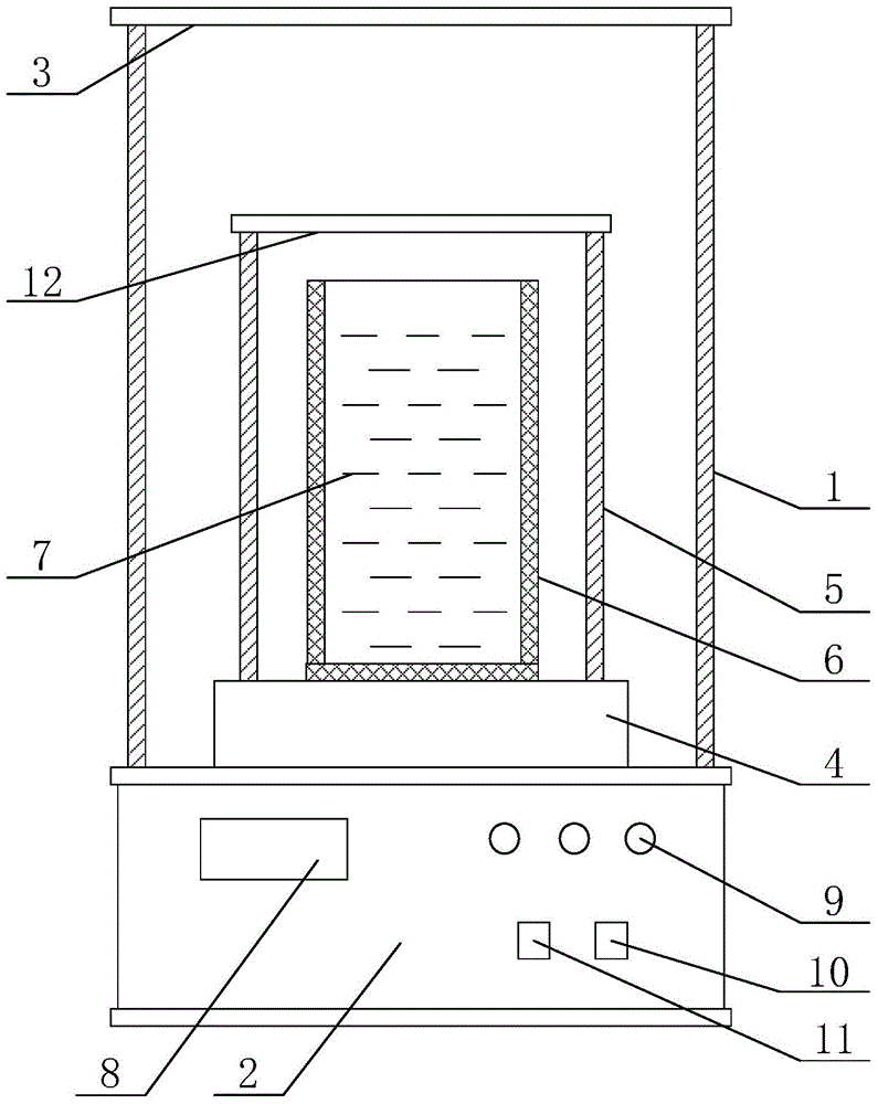 Preparation method of molybdenum-doped tungsten oxide gas-sensitive material