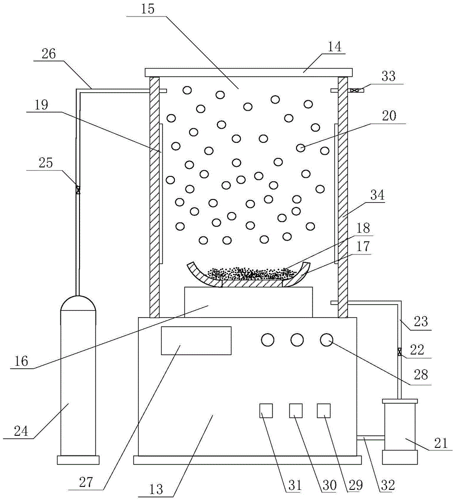 Preparation method of molybdenum-doped tungsten oxide gas-sensitive material