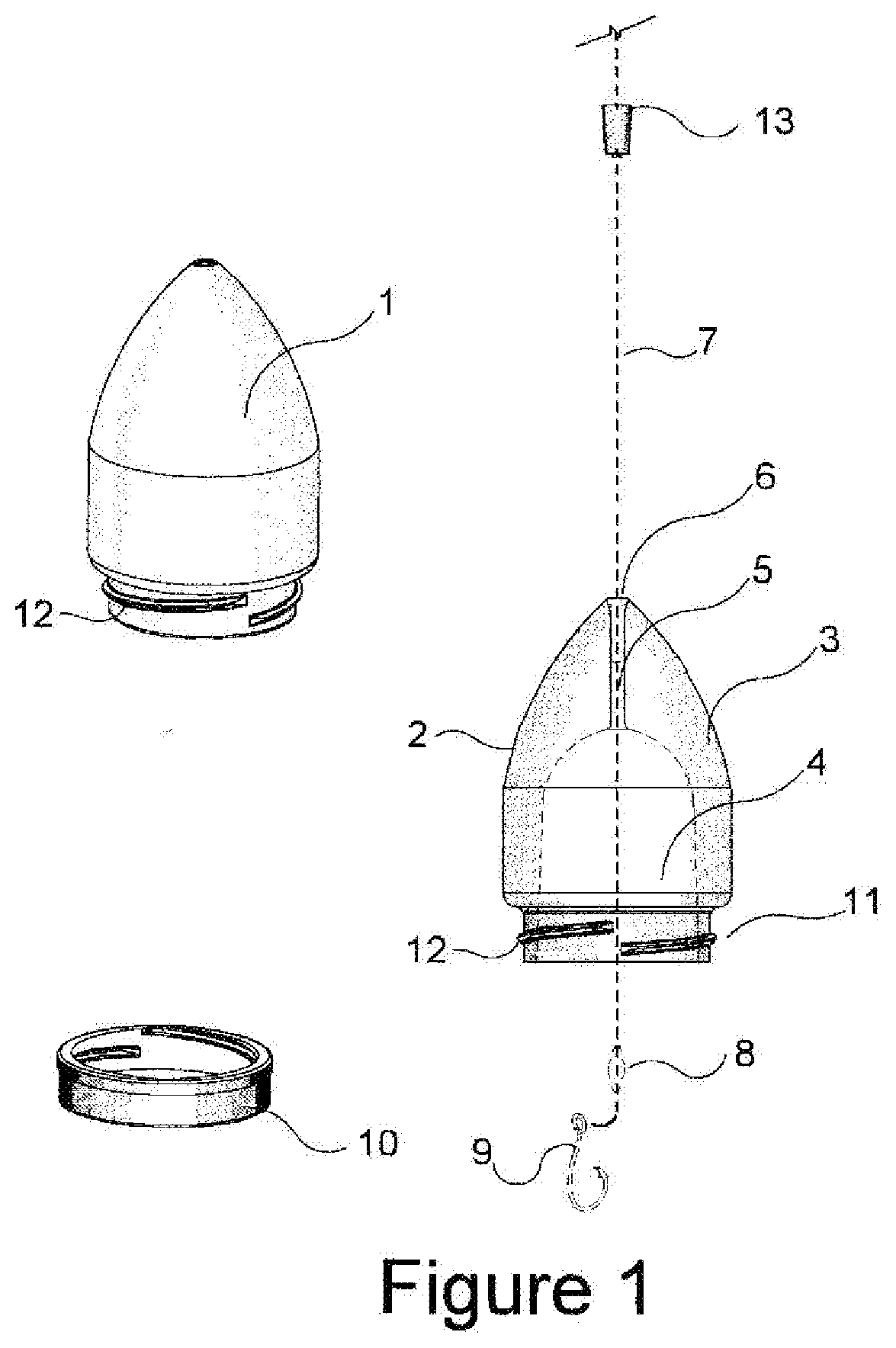 Fishing Hook Guide and Float Deflector