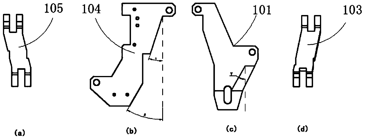 A passive support obstacle avoidance device, a stair-climbing robot and a stair-climbing method thereof