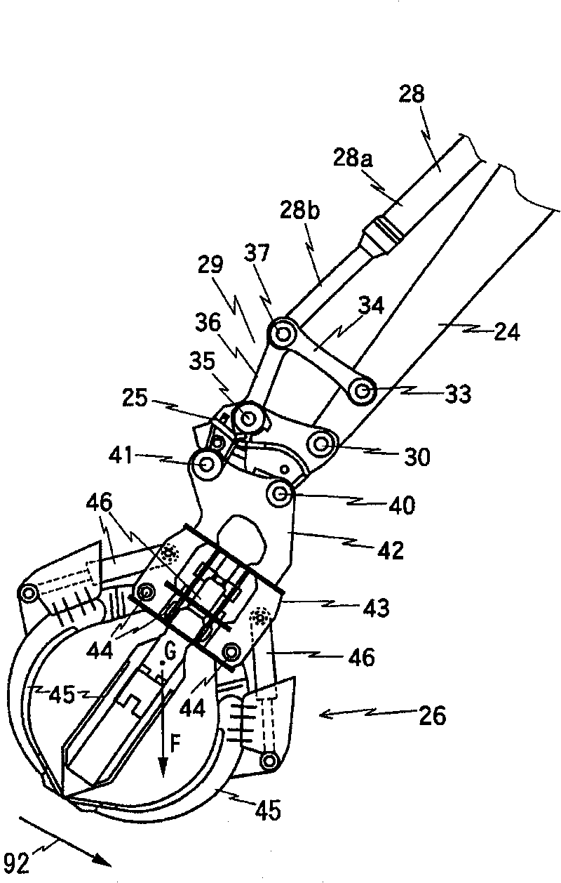 Hydraulic circuit for construction machinery