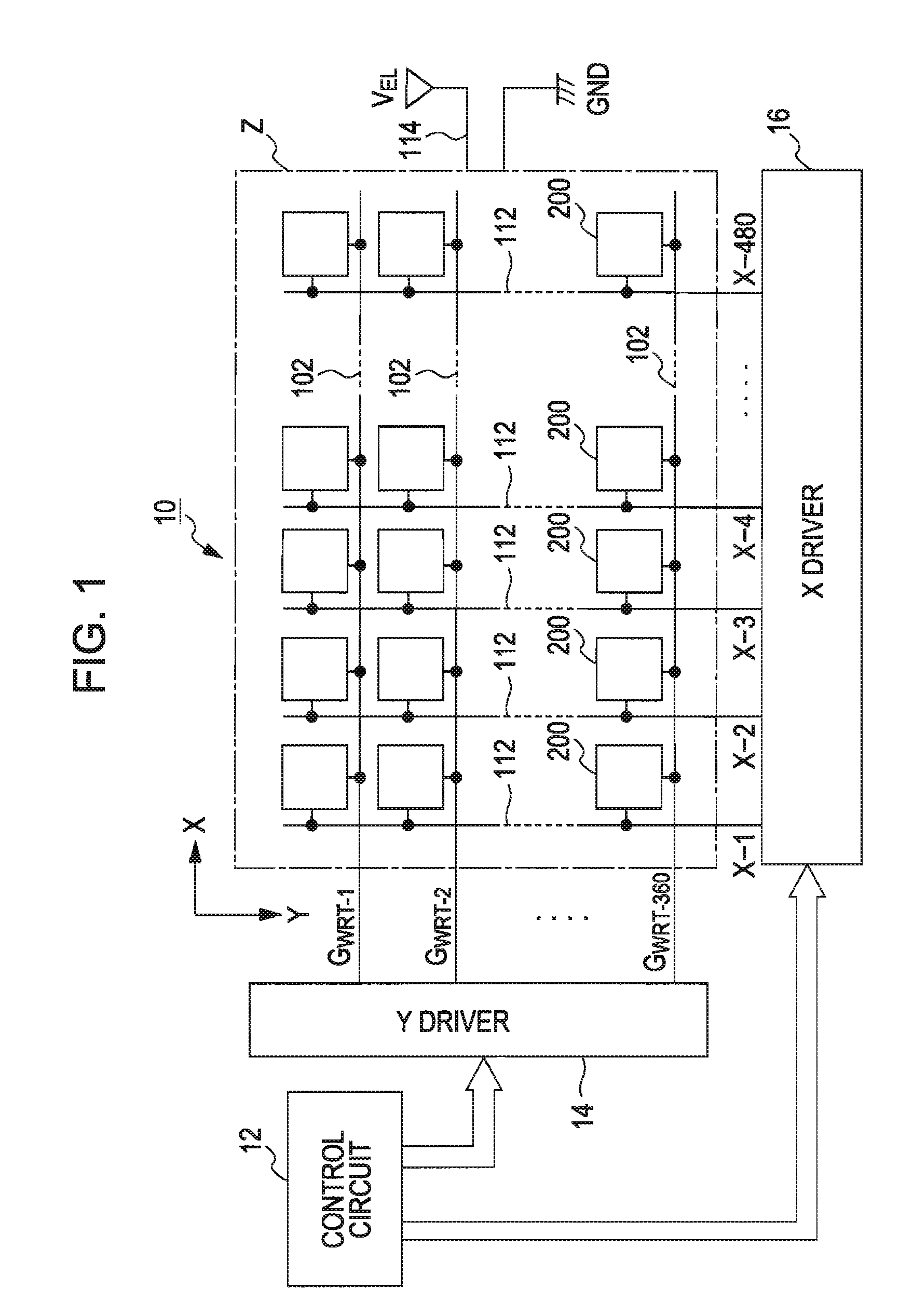 Light-emitting device, method for driving the same driving circuit and electronic apparatus