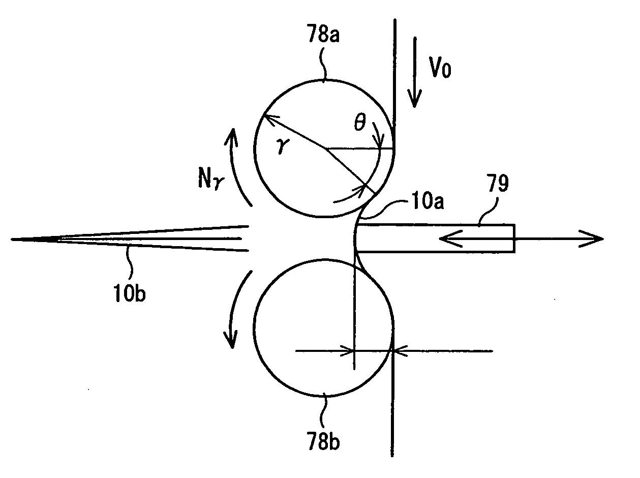 Folder for rotary press