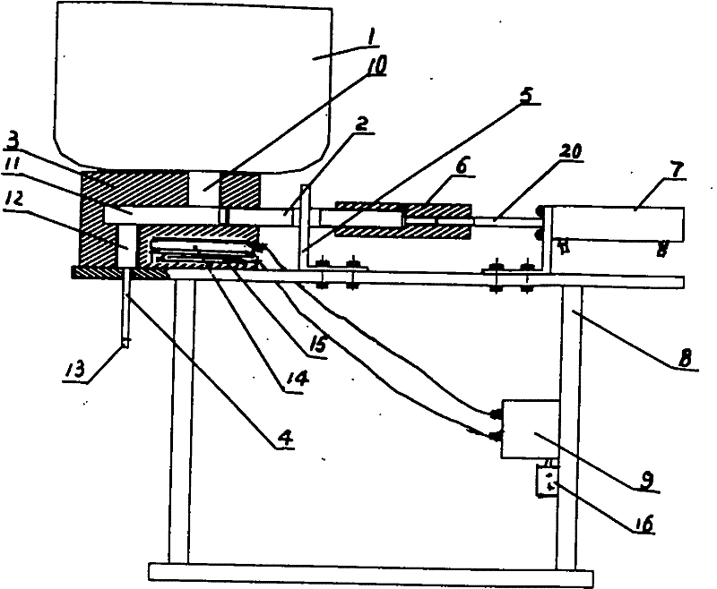 Blood separating gel filling machine