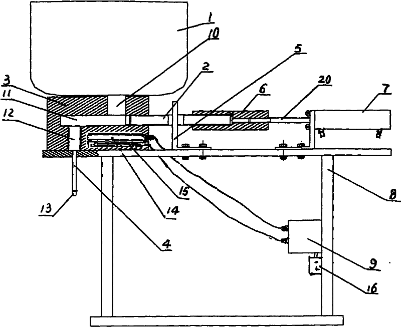 Blood separating gel filling machine