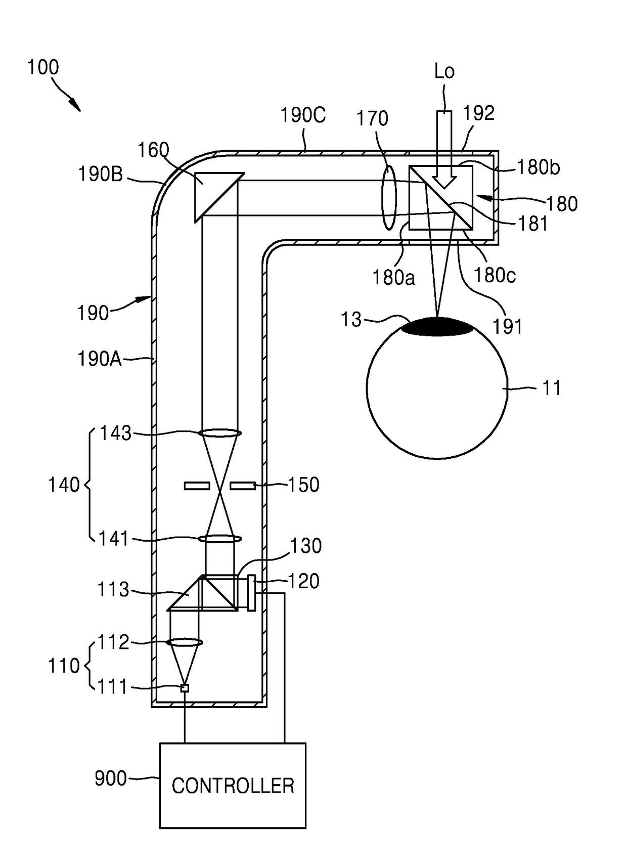 See-through holographic display apparatus