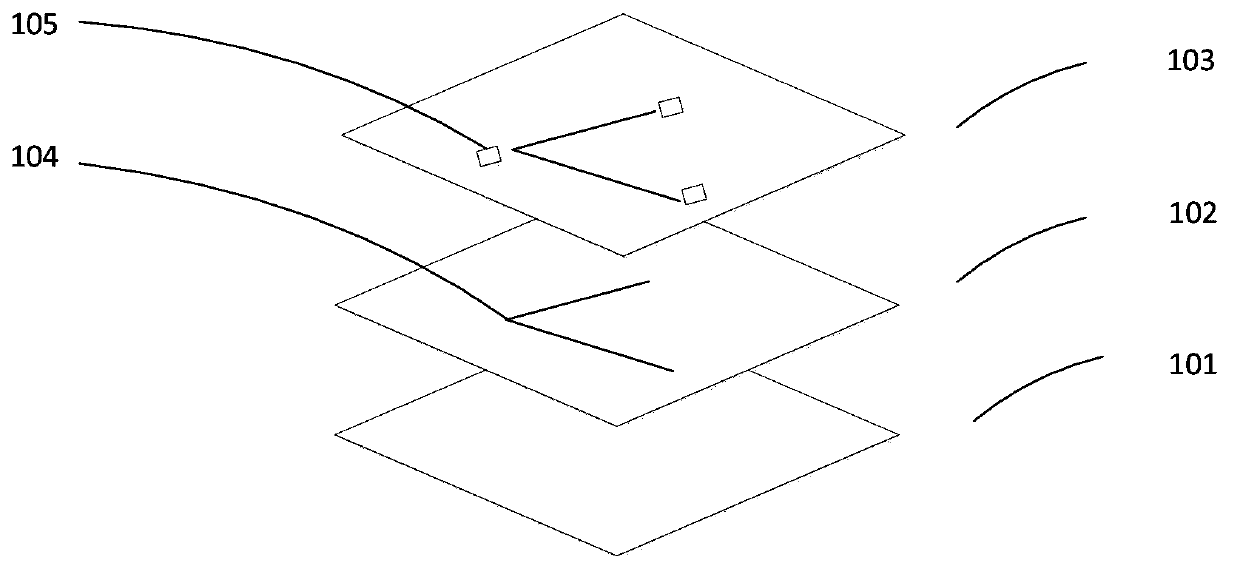 Layered network topology visualizing method and system