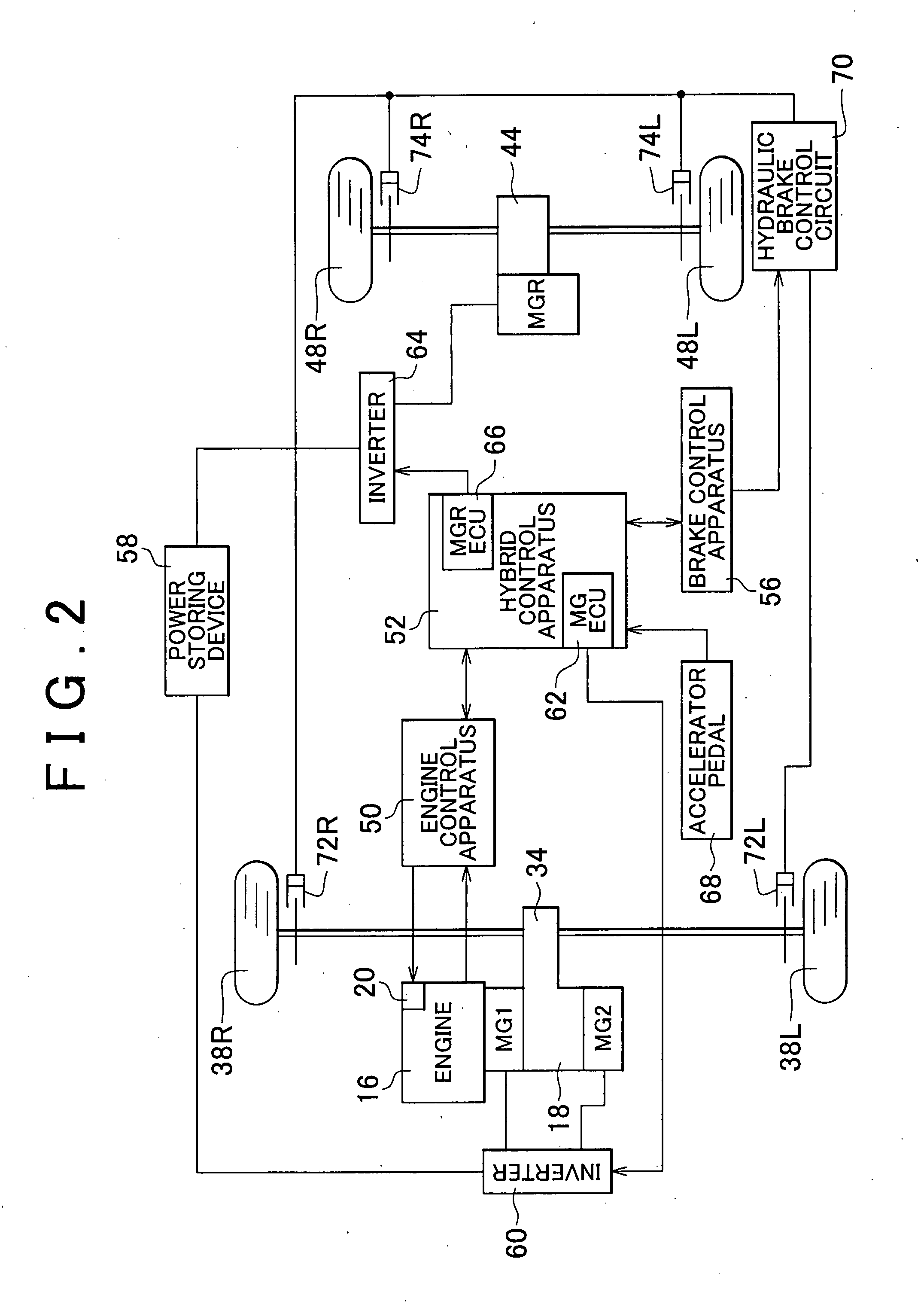 Control apparatus and control method for hybrid vehicle