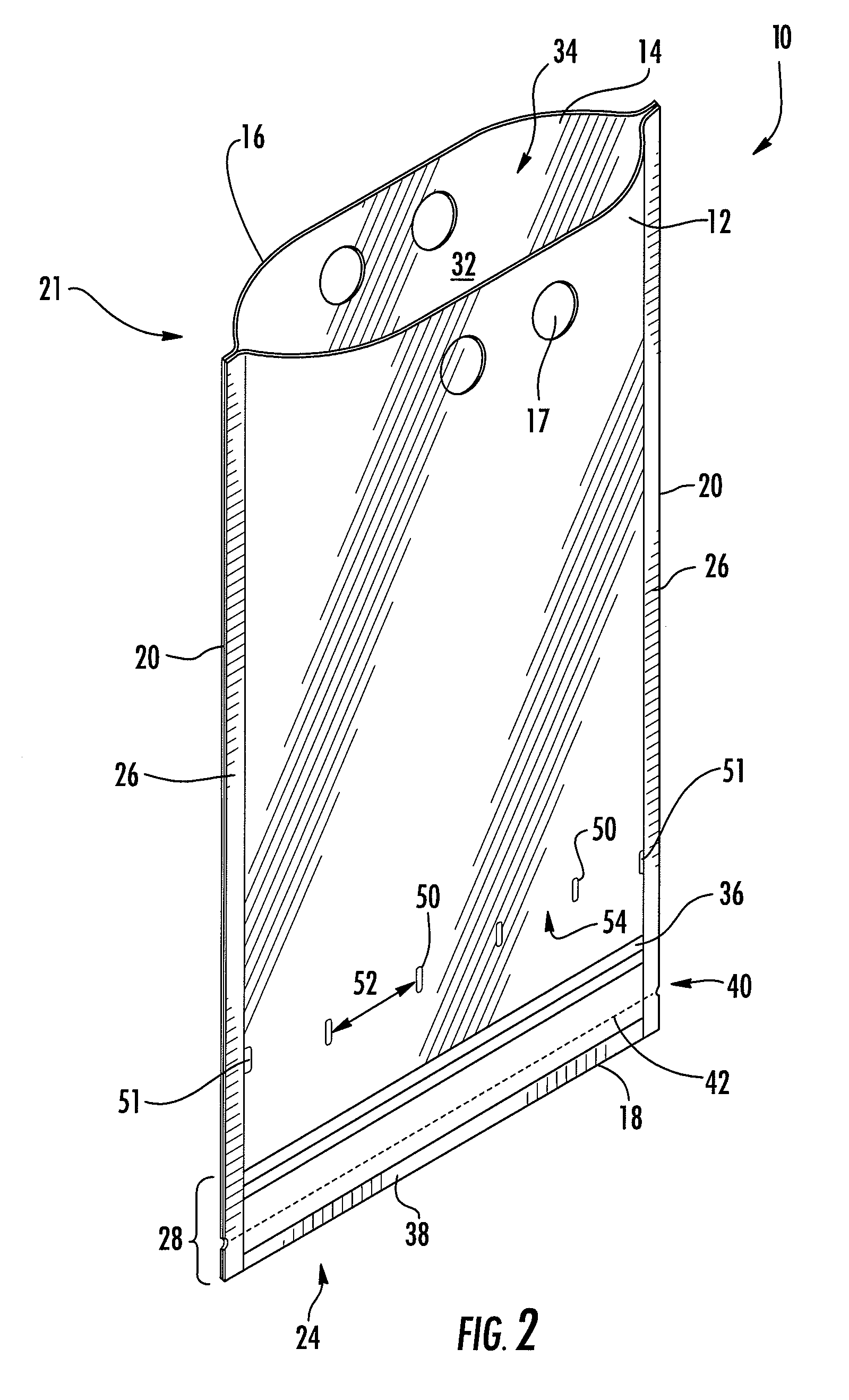 Package for Dispensing a Flowable Particulate Material