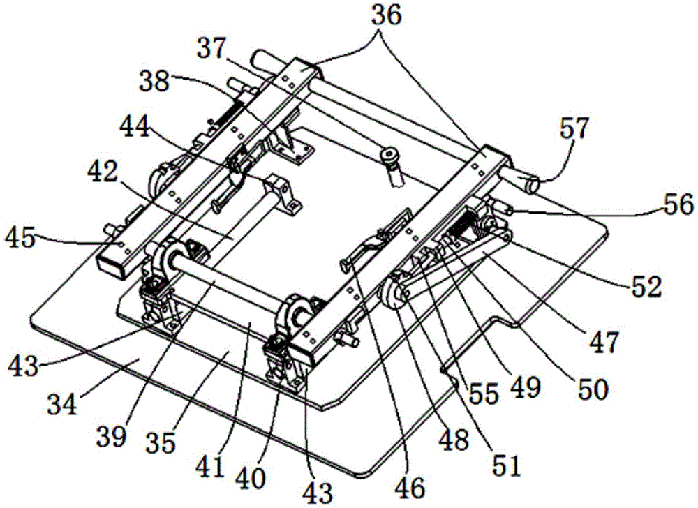 Automatic assembly line for automobile seats and assembly method