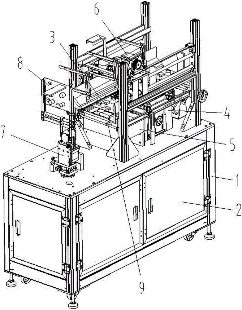 PCB washing mechanism capable of realizing automatic taking and transferring