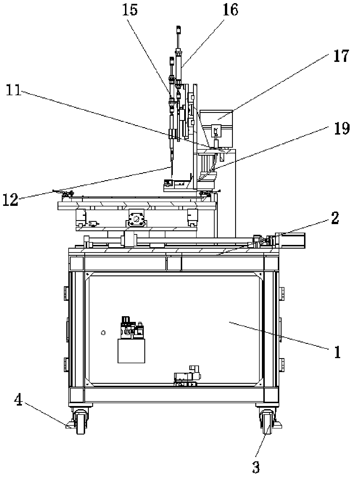 Full-automatic interface board assembly equipment