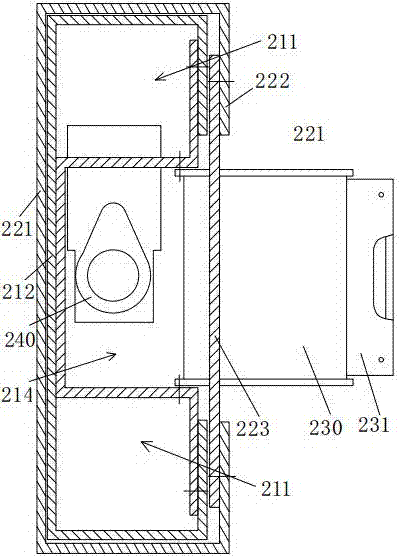 Foldable moving frame device