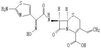 A kind of cefdinir granule and preparation method thereof