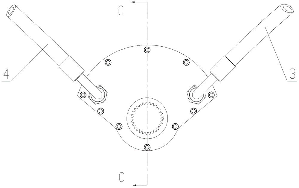 A swing mechanism, a pumping system, and concrete equipment