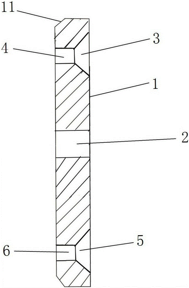 Protection frame pressing plate of a viscosity machine