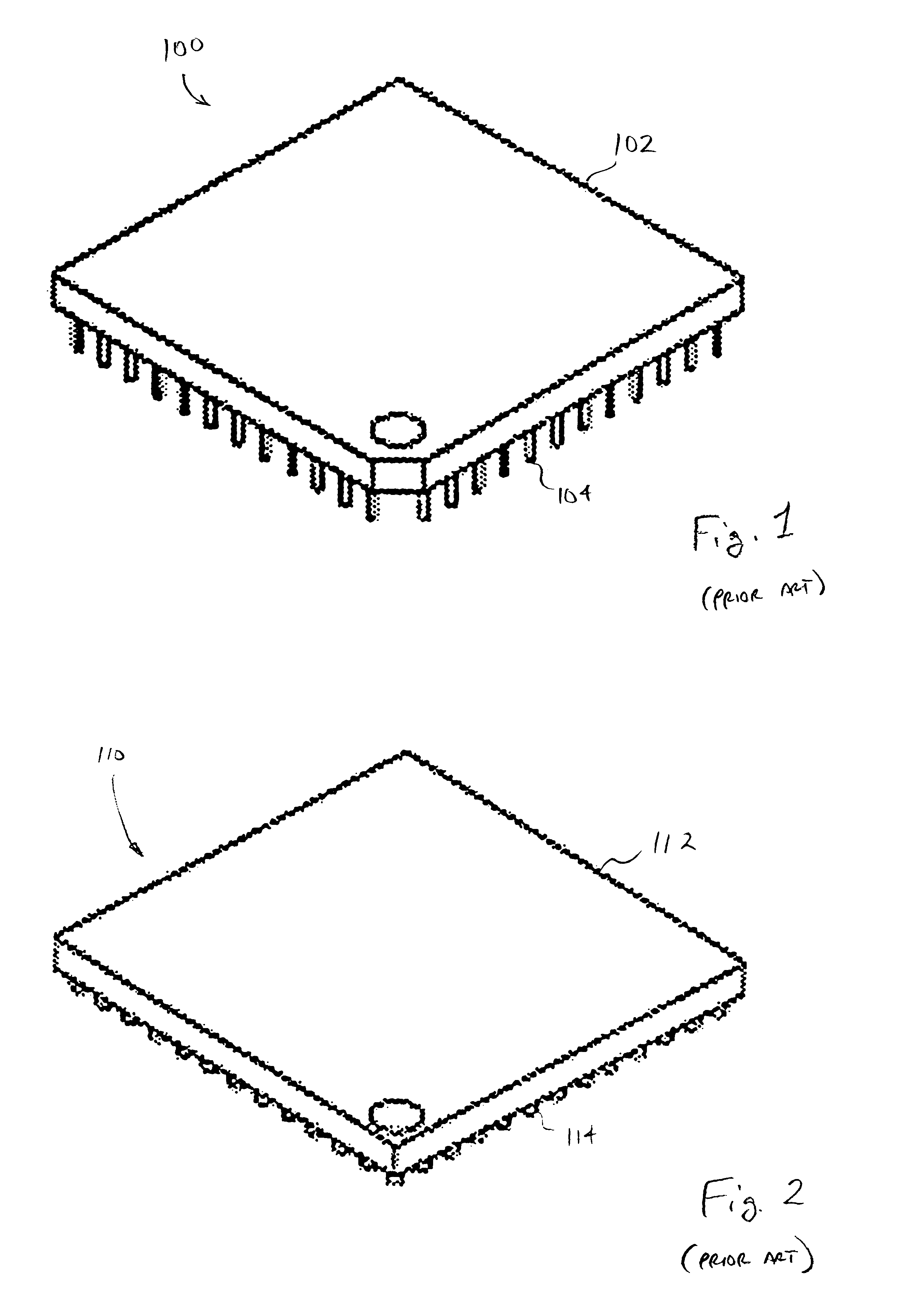 Integrated circuit carrier arrangement for reducing non-uniformity in current flow through power pins