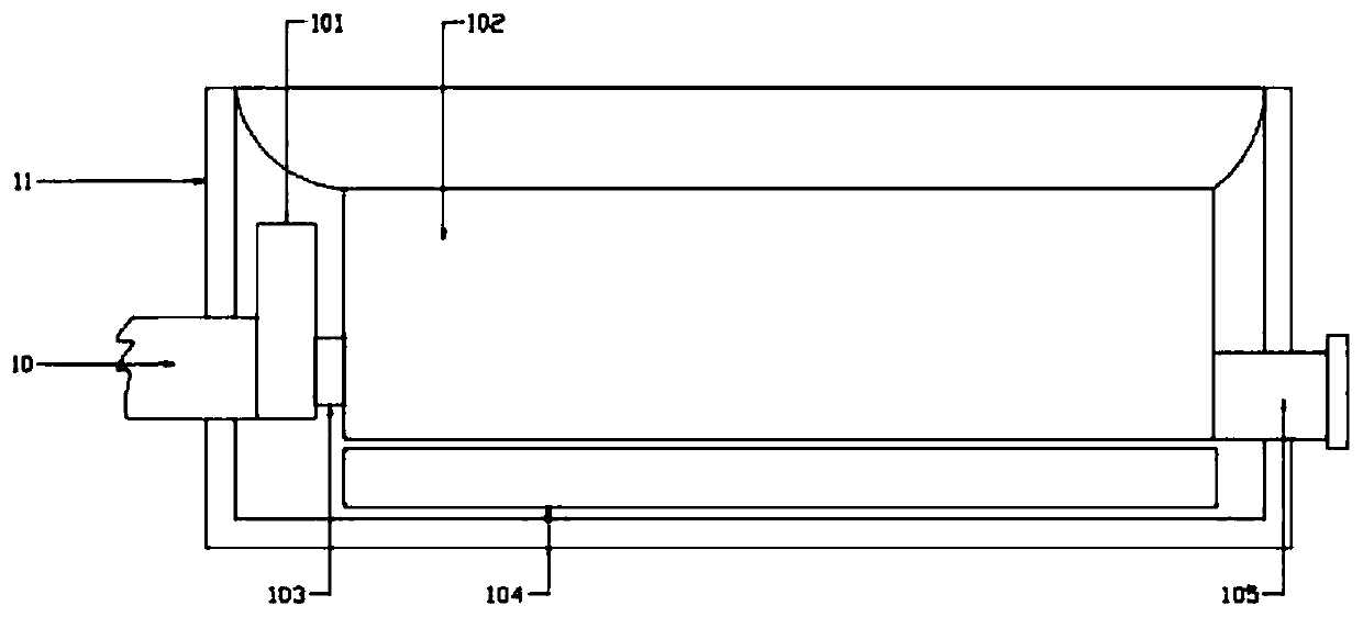 Distillation device used for chemical production