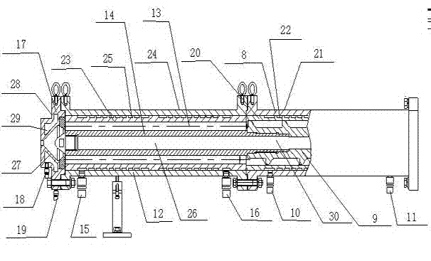 Multiscrew pressurizing extruder