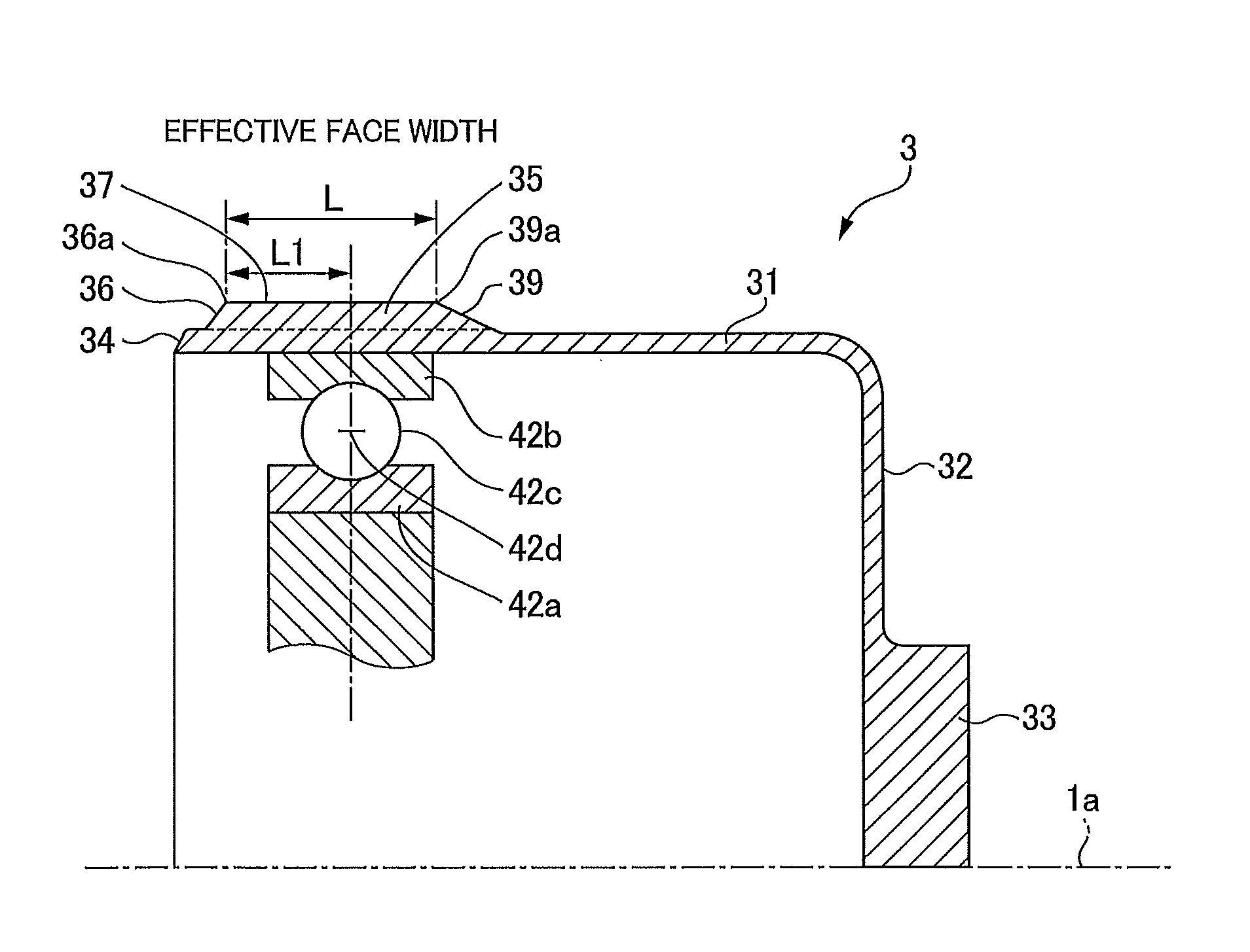 Wave gear device