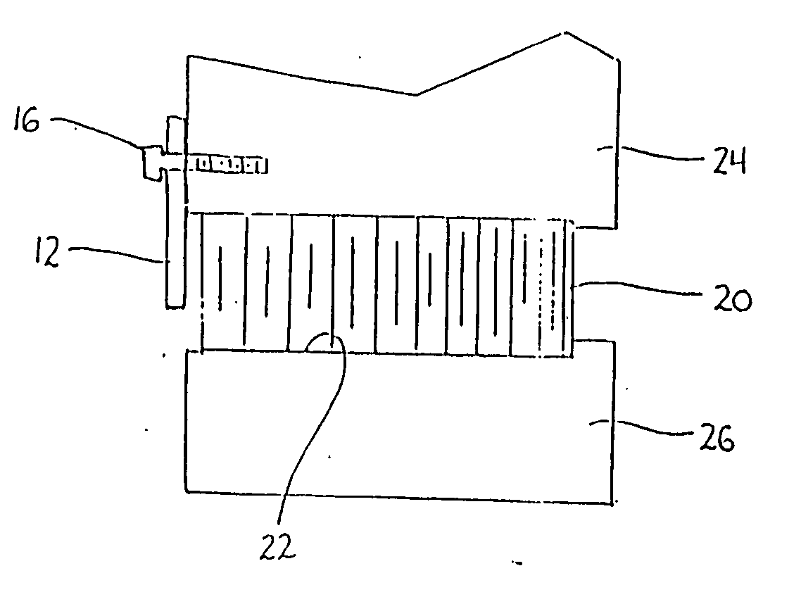 Implant retaining device